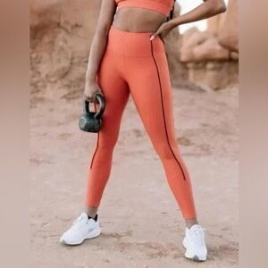 ZYIA Vibrant Orange Leggings